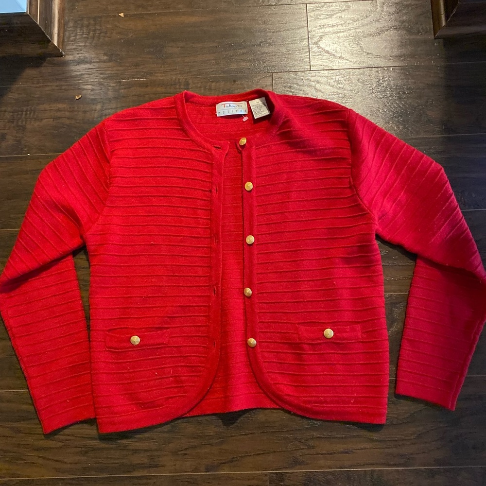 SOLD 100% Merino Wool Cardigan